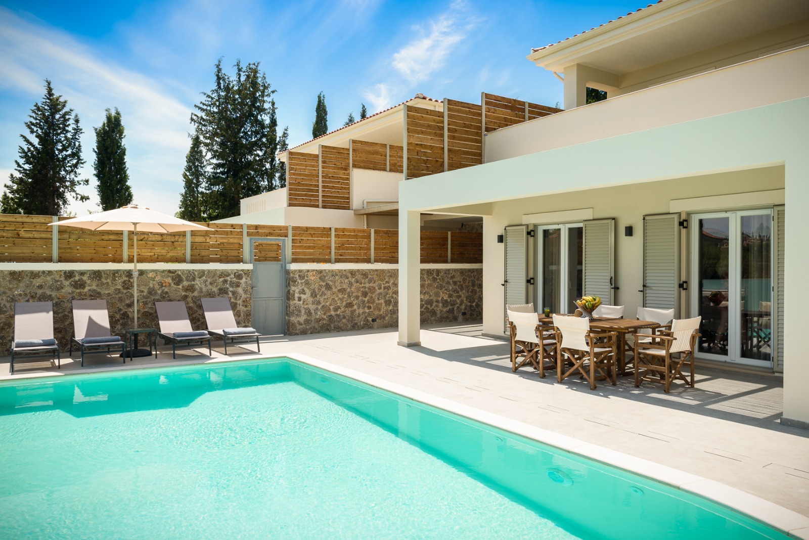 Private villa with pool